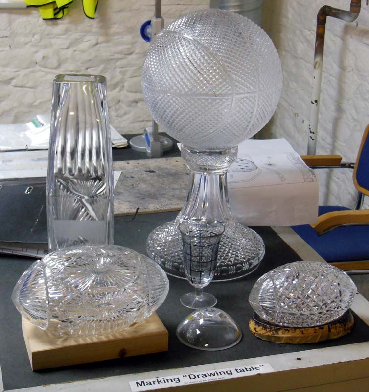 100Samples_on_display_inside_the_Waterford_Crystal_factory