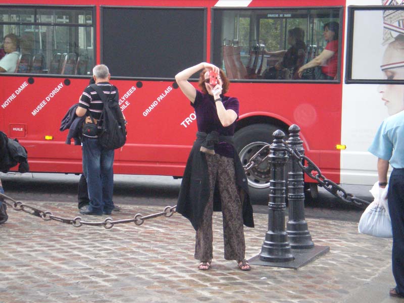 Sue taking a picture of me taking a picture of her