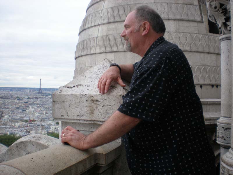 Jim Enjoying View